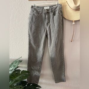 PacSun Gray Ankle corduroy Pants